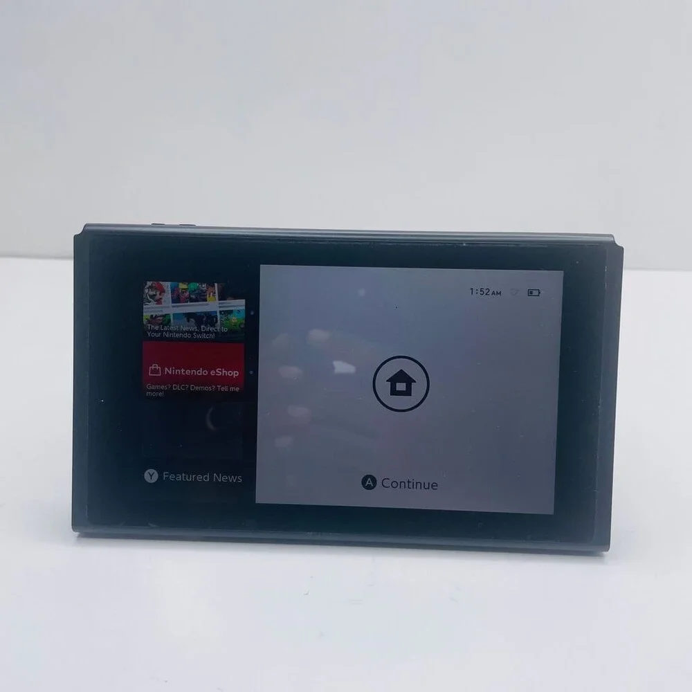 Black Nintendo Switch HAC-001(-01) V2 2019 Model Console Only